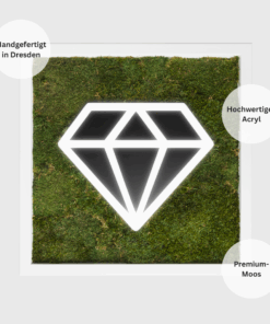 Moosbild Diamant I Waldmoos I Vorteile